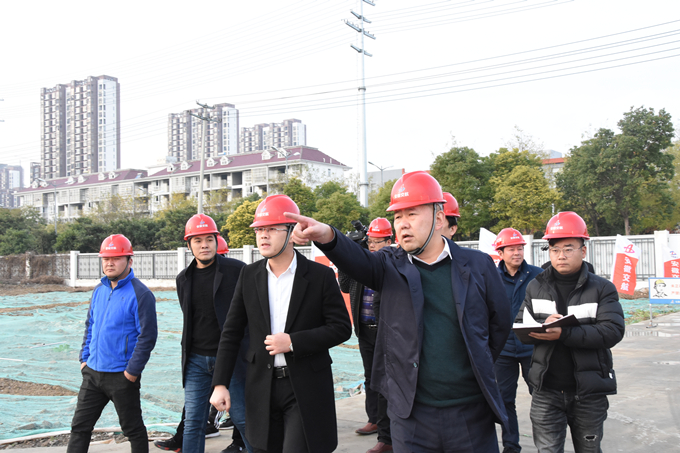 縣政府主要領導至蒙城PPP項目調研重點項目建設